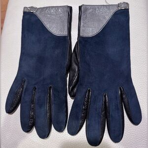 Genuine Leather Gloves with Wool Lining sz. 7.5 Made in Italy